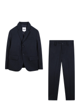 BOSS - Jacket+Trousers Set - Švarkas - Tamsiai mėlyna
