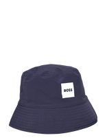 BOSS - Reversible Bucket Hat - Kepurė - Tamsiai mėlyna