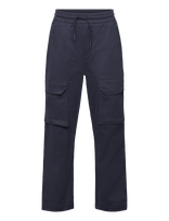 BOSS - Trousers - Cargo kelnės - Tamsiai mėlyna