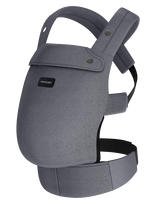 Momcozy - Momcozy  Newborn To Toddler Cotton Soft Structured Carrier Grey - Kūdikių nešioklės ir apklotai - Pilka