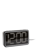 KARLSSON - Alarm Clock New Retro Black - Žadintuvas - Juoda