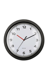 KARLSSON - Wall Clock Modern Retro Black - Sieninis laikrodis - Juoda