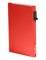 Tony Perotti - Furbo Single Aluminum Cardholder - Kortelių dėklas - Raudona