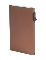 Tony Perotti - Furbo Single Aluminum Cardholder - Kortelių dėklas - Ruda