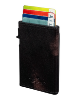 Tony Perotti - Furbo Slim Cardholder With Outside Card Slot - Kortelių dėklas - Juoda