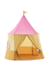 Kid's Concept - Tent Circus Pink - Žaislinė palapinė - Geltona