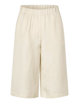 STINE GOYA - 2516 Viscose Jacquard / Crochet, Fl - Bermuda šortai - Kreminė spalva