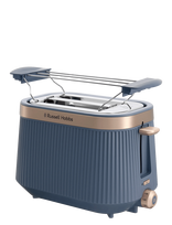 Russell Hobbs - Brontë Soft Navy 2S Toaster - Skrudintuvas - Tamsiai mėlyna