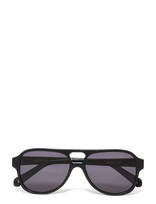 Corlin Eyewear - Gelo Black Black - Aviator stiliaus akiniai nuo saulės - Juoda