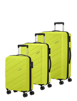 American Tourister - Jetdriver 3.0 3 Pc Set A Rasberry Pink - Pilotų ir verslo lagaminai - Geltona