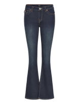 True Religion - Becca Mid Rise Boot Cut Flap - Platėjantys džinsai - Tamsiai mėlyna