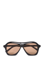 Le Specs - Drizzle - Aviator stiliaus akiniai nuo saulės - Juoda