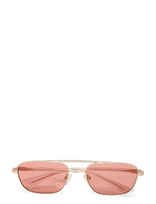 Le Specs - Le Sustain - Le Mimi - Aviator stiliaus akiniai nuo saulės - Rožinė