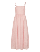 Vila - Viroja S/L Midi Dress - Iki kelių ir midi suknelės - Rožinė