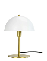 Dyberg Larsen - Malmø Hvid/ Messing Bordlampe - Stalinė lempa - Balta