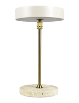 Dyberg Larsen - Moonlight Led Bordlampe Beige - Stalinė lempa - Smėlio