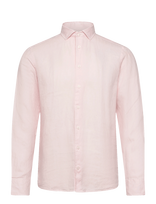 Hackett London - Ess Gmd Linen Kent - Lininiai marškiniai - Rožinė