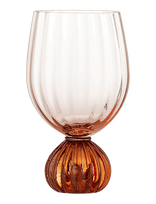 Bloomingville - Taurin Wine Glass - Raudonojo vyno taurės - Rožinė