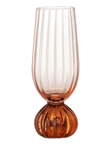 Bloomingville - Taurin Champagne Glass - Šampano taurės - Rožinė