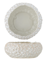 Bloomingville - Lowen Bowl - Dekoratyvinė lėkštė - Kreminė spalva