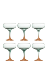 Bloomingville - Signe Cocktail Glass - Kokteilių taurė - Marga / raštuota