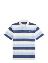 Polo Ralph Lauren - Classic Fit Short-Sleeve Rugby Shirt - Marškinėliai trumpomis rankovėmis - Mėlyna