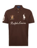 Polo Ralph Lauren - Classic Fit Big Pony Mesh Polo Shirt - Marškinėliai trumpomis rankovėmis - Ruda