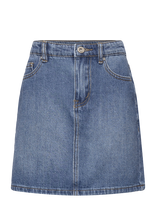 Grunt - Grroma Bluedenim Skirt - Džinsinis sijonas - Mėlyna