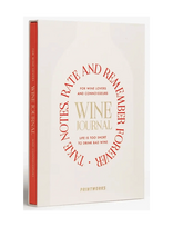 PRINTWORKS - Wine Tasting Journal - Kalendoriai ir užrašų knygelės - Burgundiška splava