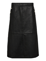 DEPECHE - Kenyadp Skirt - Iki kelių ir midi sijonai - Juoda