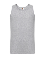 Fruit Of The Loom - Valueweight Athletic Vest - Marškinėliai be rankovių - Pilka
