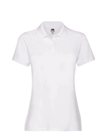 Fruit Of The Loom - Ladies Premium Polo - Polo marškinėliai - Balta