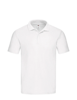 Fruit Of The Loom - Original Polo - Marškinėliai trumpomis rankovėmis - Balta