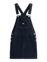 Tommy Jeans - Dungaree Denim Dress Ei5050 Ext - Džinsinė suknelė - Tamsiai mėlyna