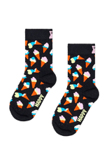 Happy Socks - Kids Ice Cream Sock - Kūdikių kojinės - Juoda