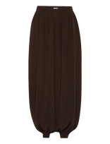 ROTATE - Balloon Pleated Pants - Barrel kelnės - Ruda