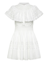 Love Lolina - Mary Mini Dress - Trumpa suknelė - Balta