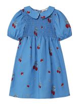 Fliink - Elma Ss Dress - Suknelė trumpomis rankovėmis - Mėlyna