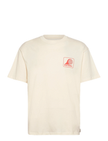 Rip Curl - Aots Rolling Wave Tee - Sportiniai marškinėliai - Kreminė spalva