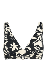 Rip Curl - Topanga Geo Deep V Top - Sportiniai bikiniai - Juoda