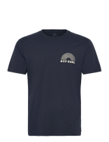 Rip Curl - Aots Rising Tee - Sportiniai marškinėliai - Tamsiai mėlyna