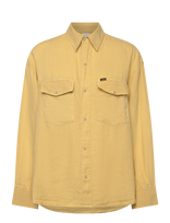 Lois Jeans - Mia Shirt - 7908 Aged Heavy Linen - Lininiai marškiniai - Geltona