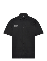 Fat Moose - Evan Shirt Ss - Marškiniai trumpomis rankovėmis - Juoda
