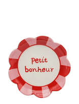 Que Rico - Noella - Petit Bonheur - Maža lėkštė - Raudona