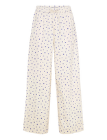 Lollys Laundry - Ritall Pant - Plačios kelnės - Kreminė spalva