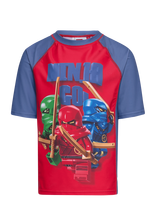 Lego Wear - Lwaiko 307 - Swim T-Shirt S/S - Maudymosi liemenėlė - Marga / raštuota