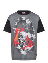 Lego Wear - Lego® Ninjago® T-Shirt S/S - Lwtaj 203 - Marškinėliai trumpomis rankovėmis - Juoda
