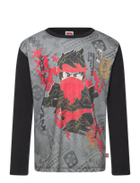 Lego Wear - Lwtaj 221 - T-Shirt L/S - Ilgarankoviai marškinėliai - Juoda
