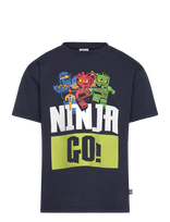 Lego Wear - Lego® Ninjago® T-Shirt S/S - Lwtaj 302 - Marškinėliai trumpomis rankovėmis - Mėlyna