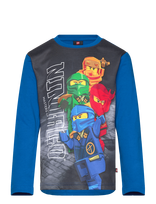 Lego Wear - Lwtaffy 620 - T-Shirt L/S - Ilgarankoviai marškiniai - Mėlyna